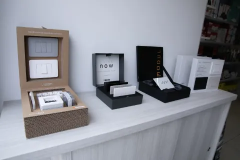 Esposizione di prodotti